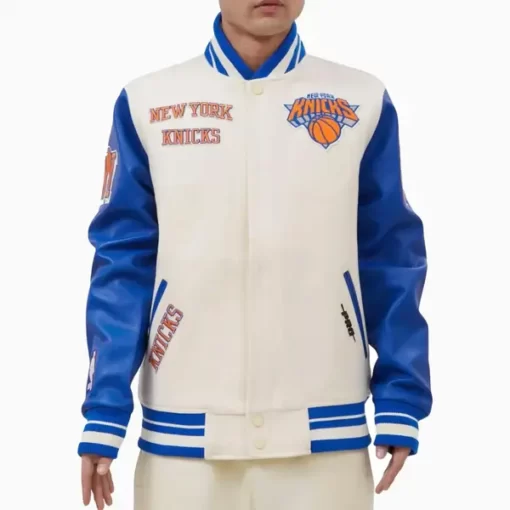 NY Knicks Varsity Jacket