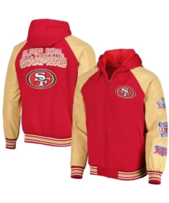 Super Bowl 5X Champions San Francisco 49ers Jacket