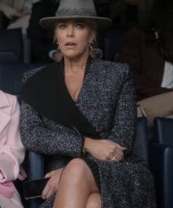 Ted Lasso Hannah Waddingham Asymmetric Coat