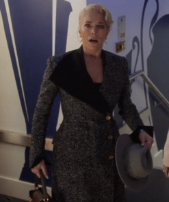 Ted Lasso Season 03 Hannah Waddingham Asymmetric Coat