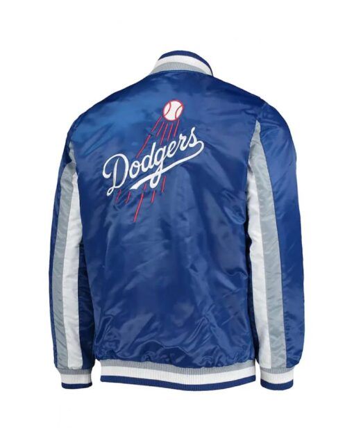 The Ace Dodgers Satin Royal Blue Jacket 2023