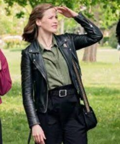 The Love Club 2023 Camille Stopps Leather Jacket
