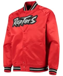 Toronto Raptors Hardwood Classics Red Jacket
