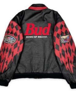 Vintage Budweiser 90s NASCAR Jeff Hamilton Jacket 2023