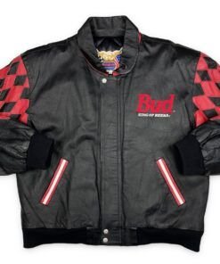 Vintage Budweiser 90s NASCAR Jeff Hamilton Jacket