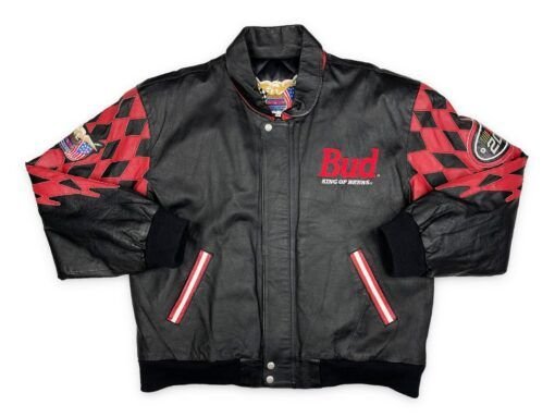 Vintage Budweiser 90s NASCAR Jeff Hamilton Jacket