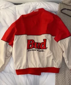 Vintage Budweiser Nascar Jeff Hamilton Racing Jacket 2023