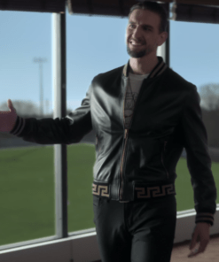 maximilian osinski ted lasso season 3 zava leather jacket