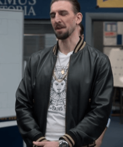 ted lasso season 3 zava leather jacket