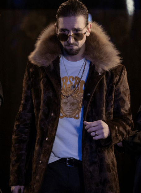 zava ted lasso season 3 maximilian osinski coat with fur collar