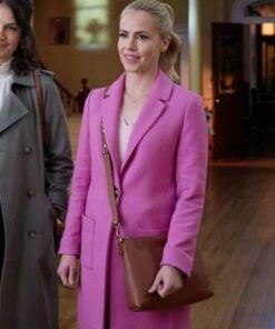 Amanda Schull The Blessing Bracelet Pink Coat 2023