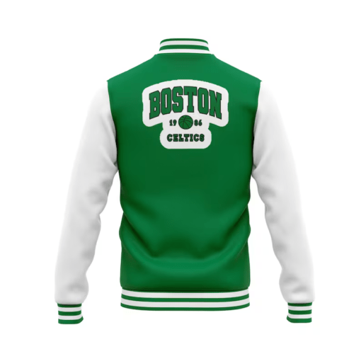 Boston Celtics Varsity Jacket.
