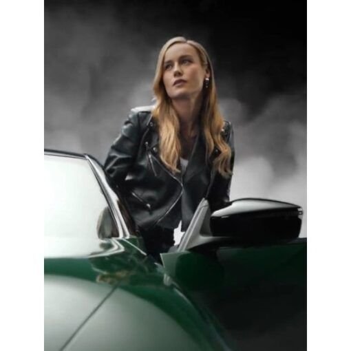 Brie Lorson Fast X 2023 Black Leather Jacket.