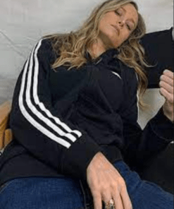 Brie Lorson Fast X 2023 Tess Black Hooded Track Jacket.