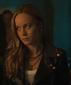 Brie Lorson Fast X 2023 Tess Black Leather Jacket.