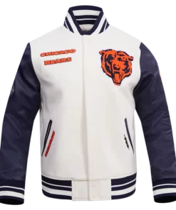 Chicago Bears Retro Classic Wool Varsity Jacket