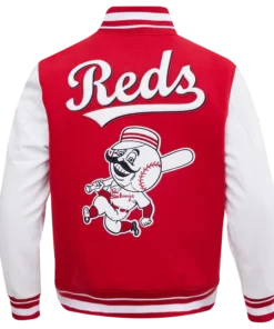 Cincinnati Reds Retro Wool Varsity Jacket