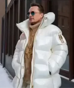 Elon-Musk-White-Puffer-Jacket