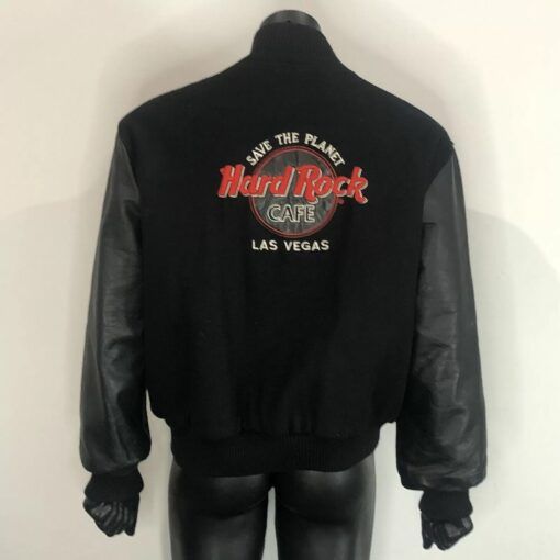 Hard-Rock-Cafe-Las-Vegas-Black-Varsity-Jacket-1