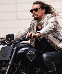 Jason Momoa Fast X 2023 Dante Printed Leather Jacket.