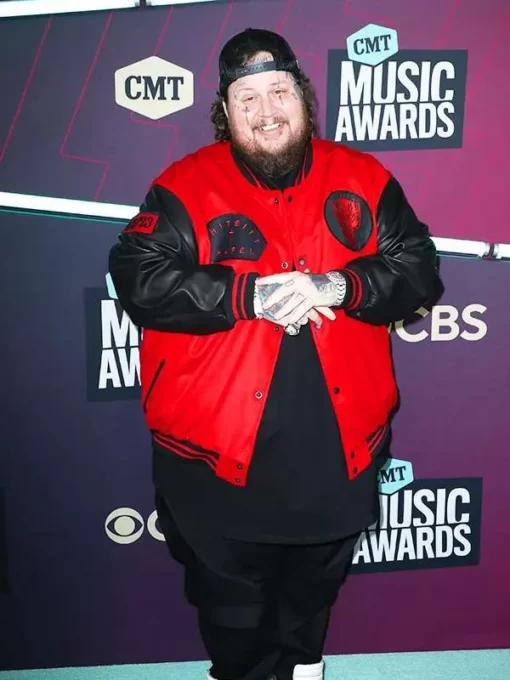 Jelly-Roll-CMT-Music-Awards-2023-Performer-Black-and-Red-Jacket