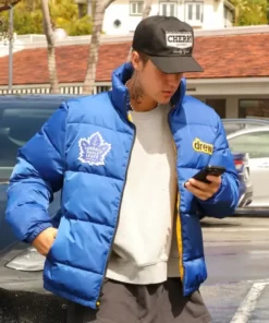 Justin-Bieber-Toronto-Maple-Leafs-Drew-Jacket