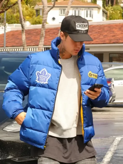 Justin-Bieber-Toronto-Maple-Leafs-Drew-Jacket