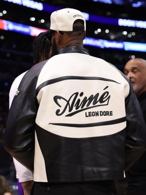 LeBron James Aimé Leon Dore black Jacket 2023