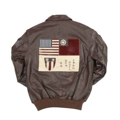 Mens-Flying-Tigers-A-2-Brown-Jacket.