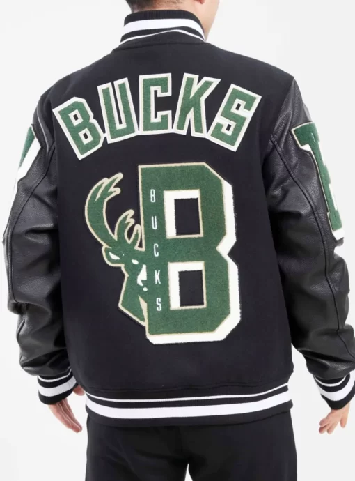 Milwaukee-Bucks-Black-Varsity-Jacket