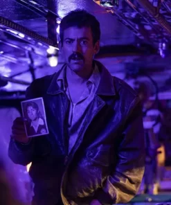 Narcos-Mexico-2021-Victor-Tapia-Black-Leather-Jacket