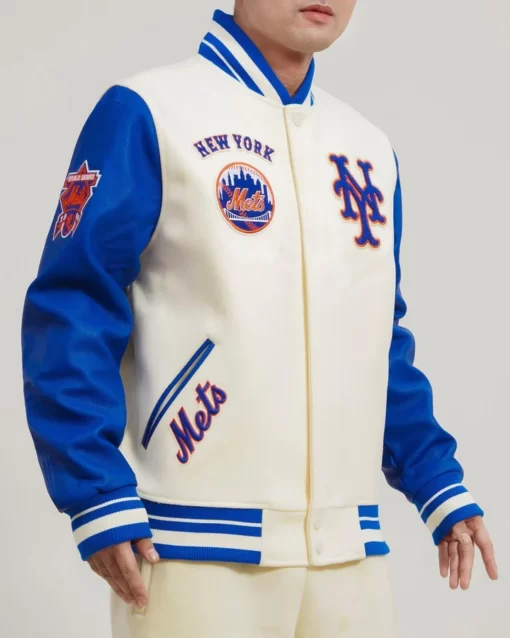 New York Mets Retro Classic Wool Jacket