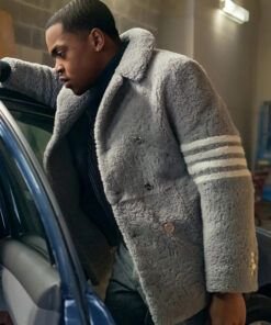 Power Book II Ghost S03 Michael Rainey Jr. Grey Coat 2023