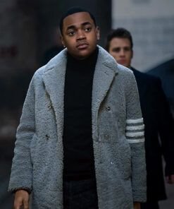 Power Book II Ghost S03 Michael Rainey Jr. Grey Coat
