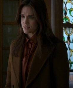 Power Book II Ghost Season 3 Paton Ashbrook Brown Coat 20232