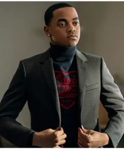 Power Book II Ghost Tariq St. Patrick Black Blazer