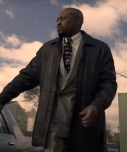 Power Book III Born Ready Leather Trench Coat 2023