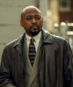 Power Book III Born Ready Leather Trench Coat