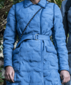 Sophie Wilde The Portable Door 2023 Blue Coat.
