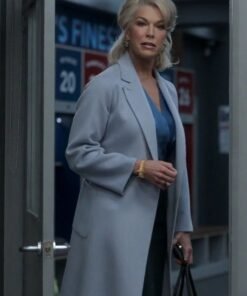Ted Lasso Rebecca Welton Wool Grey Coat