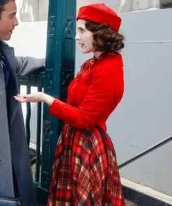 The Marvelous Mrs. Maisel Rachel Brosnahan red Jacket