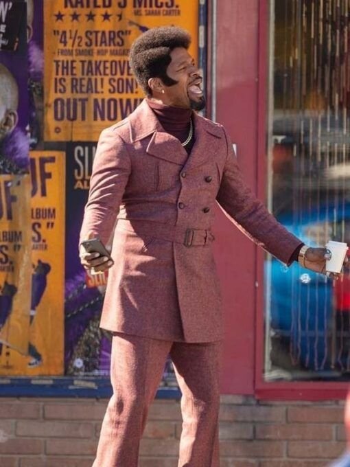 They Cloned Tyrone 2023 Slick Charles Trench Coat
