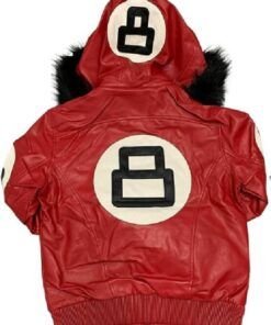 Unisex-8-Ball-Red-Bomber-Fur-Hooded-Leather-Jacket-555x740-1