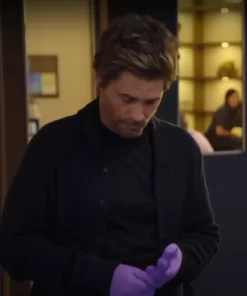 Unstable 2023 Rob Lowe Black Jacket