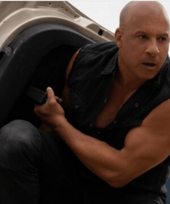 Vin Diesel Fast X 2023 Dominic Toretto Black Vest.