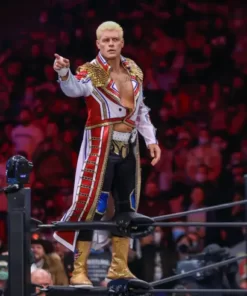 WWE-Cody-Rhodes-Whte-Military-Coat