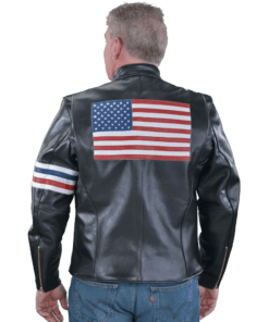 captain-america-leather-biker-jacket-with-hand-made-US-flag-3