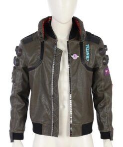 cyberpunk-2077-real-bomber-leather-green-jacket