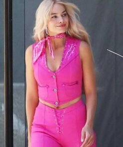 Barbie Margot Robbie Pink Vest