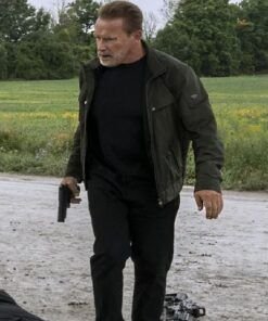 Fubar 2023 Arnold Schwarzenegger Green Jacket